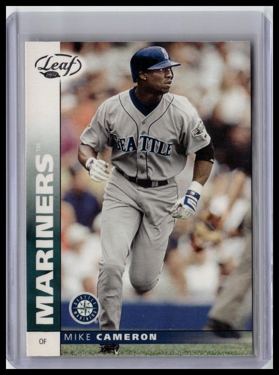 2002 Leaf #45 Mike Cameron Samples