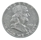 1961 Franklin Half Dollar Estate Coin Collection *202