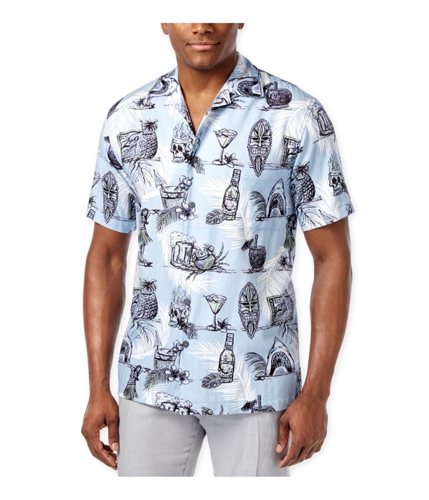 Мужская рубашка на пуговицах Newport Blue On The Rock, синий, Big - Tall, LT