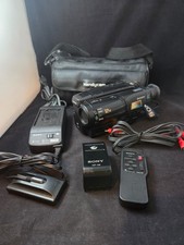 Sony CCD-TR33 Camcorder Bundle Tested and Works Great
