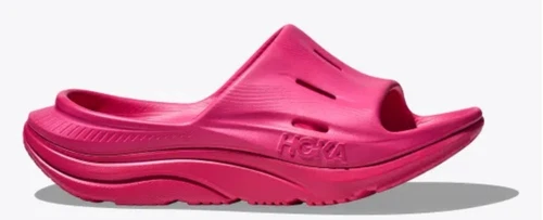 HOKA ONE ONE Sandali comodi HOKA One Ora Recovery Slides 3 uomo taglia 14 rosa achillea