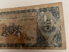 Curacao 5 gulden. 1939. Stains, Circulated Rare  banknote. — photo 6
