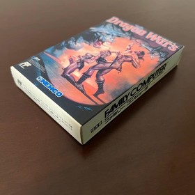[New/Good Condition] Dragon Wars Famicom Software Oni Rare Kemco