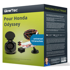 Faisceau universel 13 broches pour HONDA Odyssey type RL5/RC1/RC2/RC4 TowTec TOP
