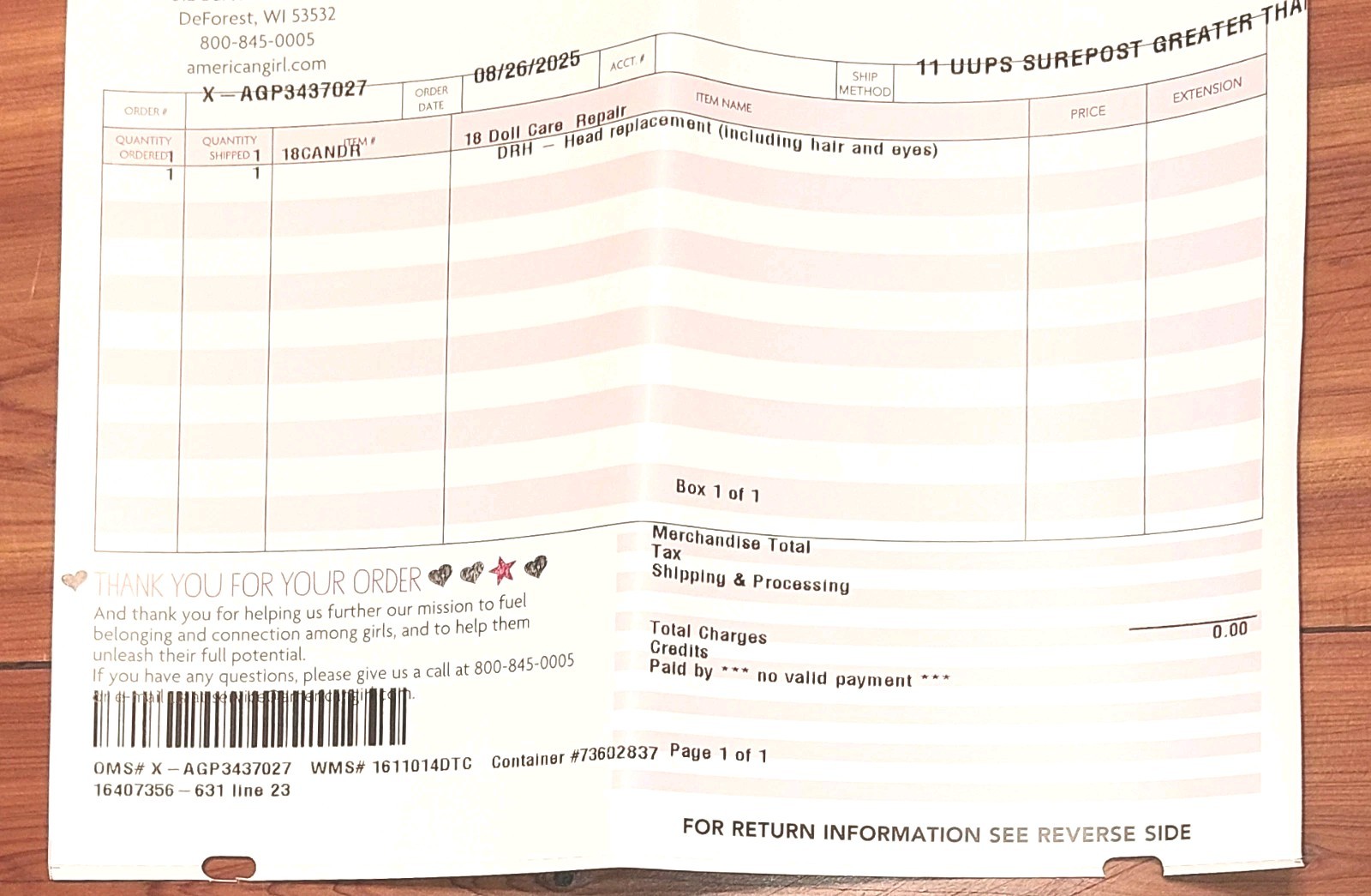 AMERICAN GIRL DOLL "TRULY ME" #67 CARE CENTER REPAIR & SPARKLY CREAM DRESS!