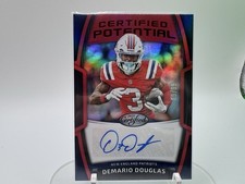 2025 Panini Certified Potential Demario Douglas #CPS-DDO Patriots Auto /69