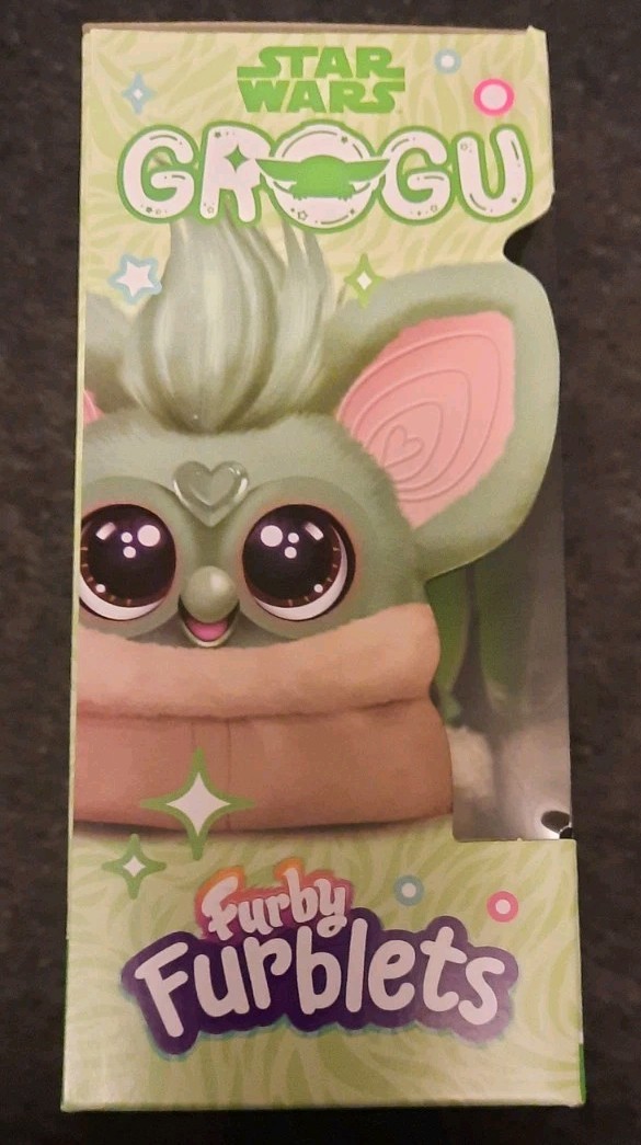 Star Wars Grogu Furby Furblets Electronic Plush Toy 45+ Sounds