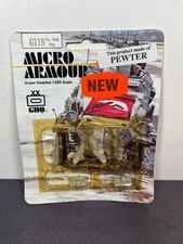 GHQ Micro Armour 1:285 Scale G118 PZ. BEF. WG. Tank Miniature War Set 1981