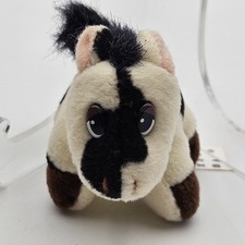 Vintage 1997 Galoob Pound Puppies Mini Horse Appaloosa Spotted Stuffed Plush Toy