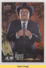 2021 Upper Deck AEW All Elite Wrestling Crew Dynamite Jim Ross #74 HOF READ 2zq