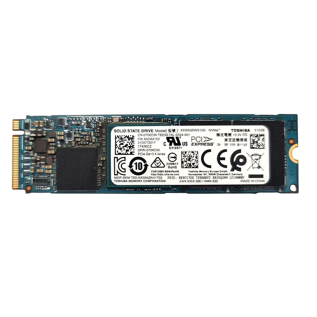 Toshiba 512 GB Solid State Drives for sale | eBay