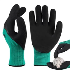 Training Anti-Bite Gloves Animal Handling Chew Protective Gloves Hamster Parrot