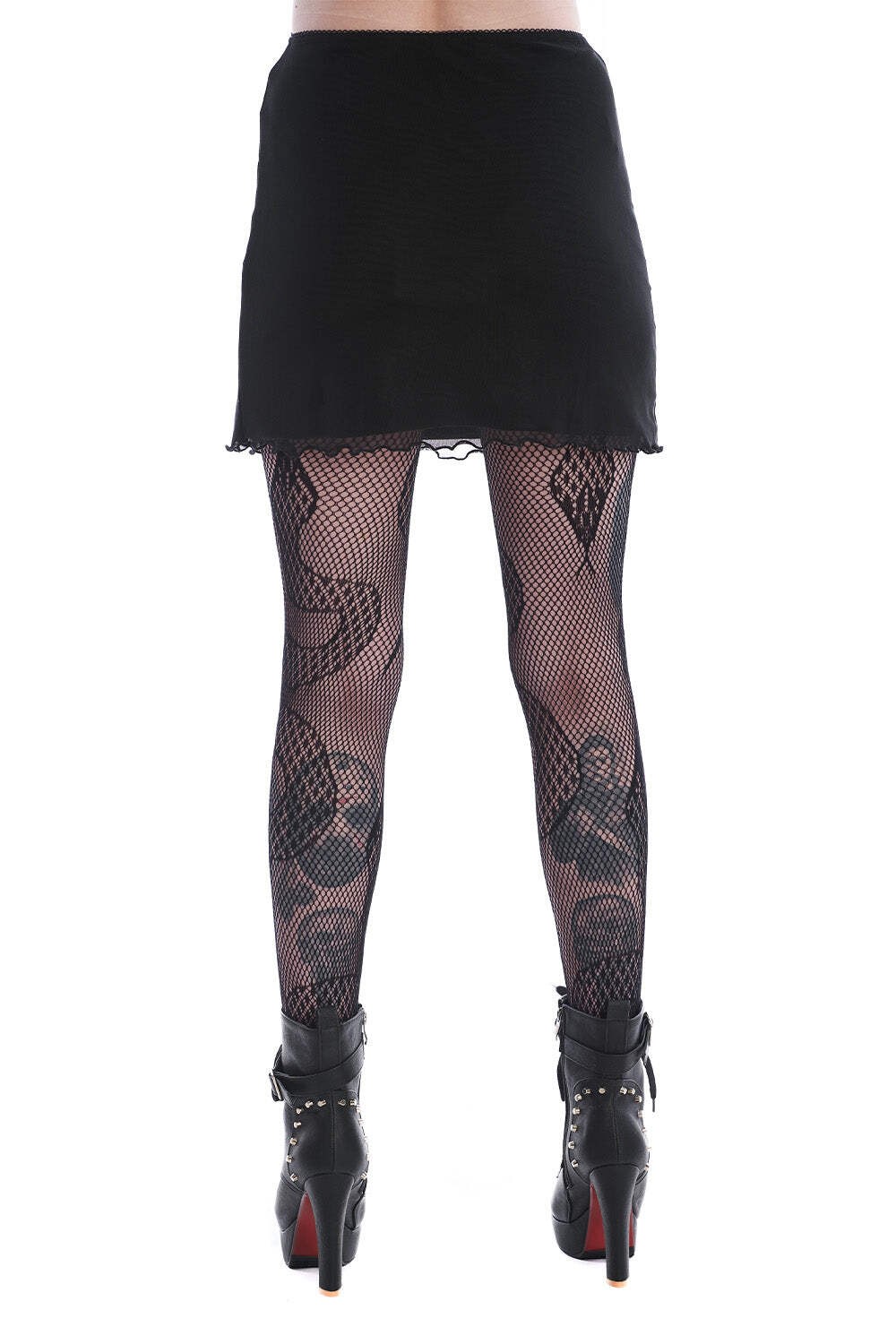 Banned Apparel - Chibi Mesh Mini Skirt