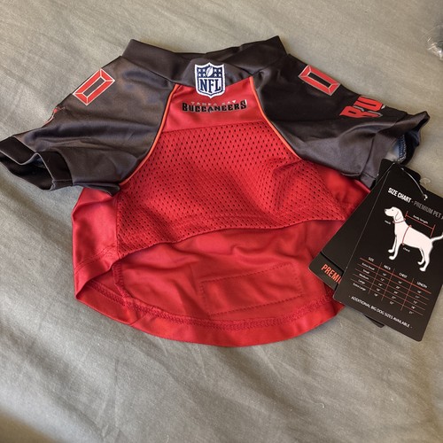 Tampa Bay Buccaneers Dog Pet Jersey Shirt, NFL Licensed- small - Picture 2 of 5