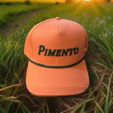 2026 Masters PIMENTO Embroidered Hat Augusta National Snapback Golf New w/tags