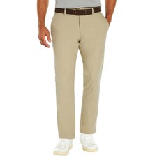 Banana Republic Men's Slim fit Flat Front Pant, Tan, 36x32
