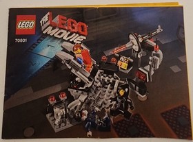 LEGO The Lego Movie Melting Room #70801 Instruction Manual Only! 2014 Retired