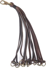 TOURBON Genuine Leather Hunting Duck Strap Game Carrier - Brown 