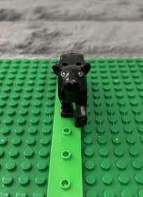 LEGO City Jungle Black Panther Animal Figure Jaguar Cat 60159 Minifig Pre-Owned