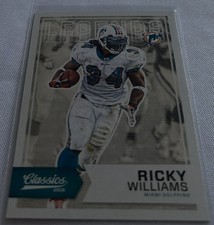 2016 Panini Classics Football Ricky Williams Miami Dolphins Red Back #171