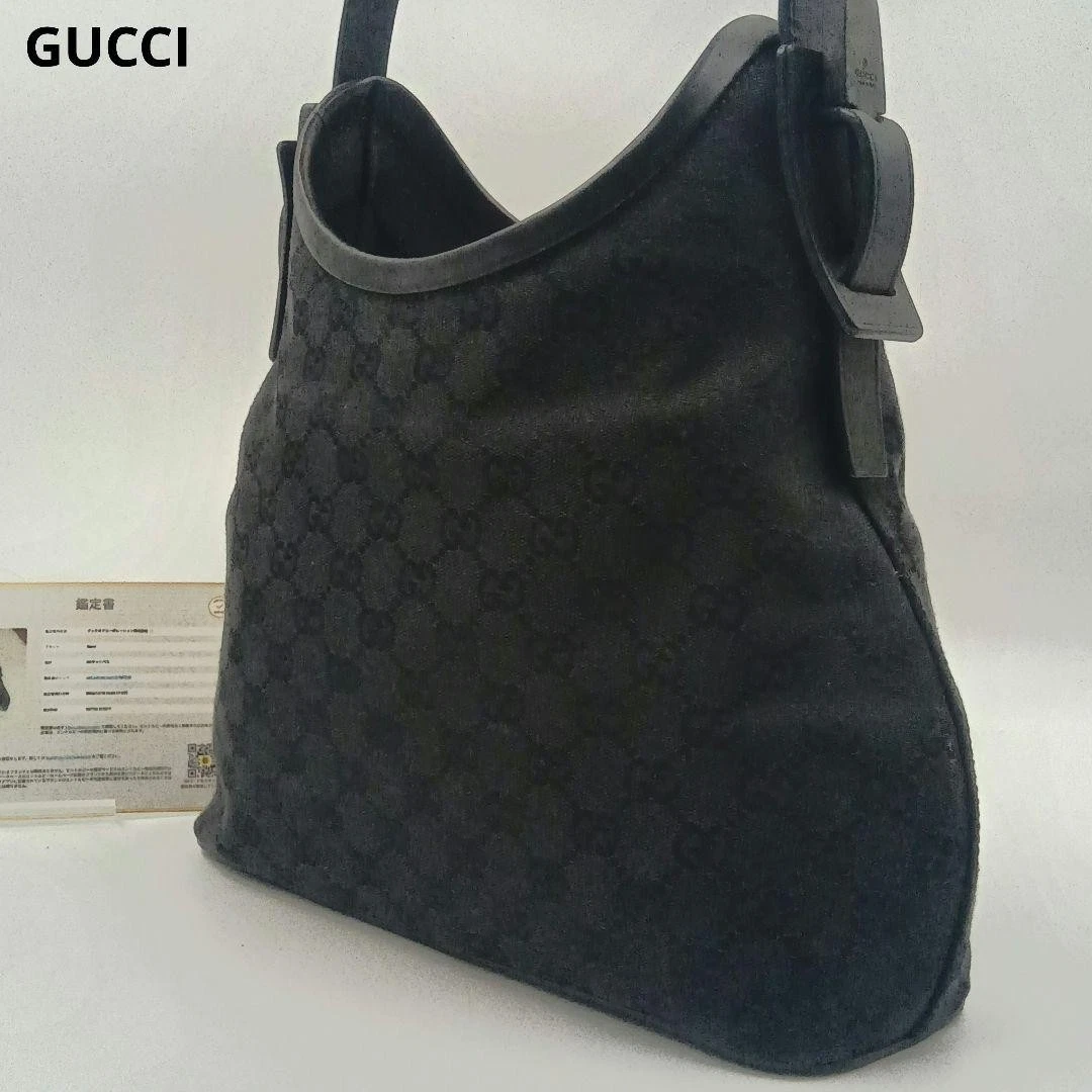 Sac à bandoulière Gucci GG motif total sac à bandoulière bambou