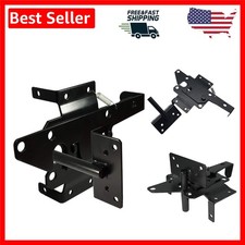 All-in-One Heavy Duty Gate Lock with Fasteners for Pool and Yard Security