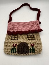 Girl's Purse Hand Bag Hand Made Cotton Blend Colorful Fun Phone Carrier New