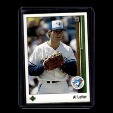 Al Leiter #705 1989 Upper Deck Toronto Blue Jays Baseball Card MLB NM