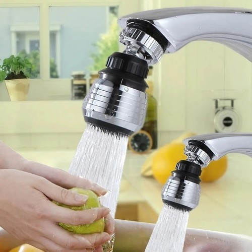 360° Rotate Swivel Water Saving Tap Aerator Diffuser Faucet Nozzle Filter - Picture 2 of 6