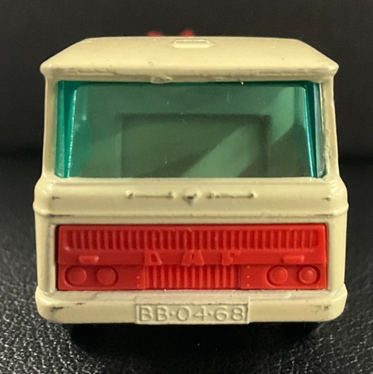 1968 Matchbox Lesney #58 DAF Girder Truck Die-Cast TOY England Multicolor VTG! - Image 3 of 4
