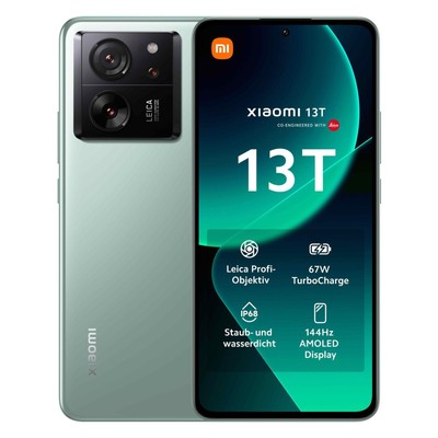 Xiaomi 13T 5G Dual-SIM 256GB Meadow Green 8GB RAM Android Smartphone