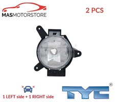 FOG LIGHT LAMP PAIR TYC 19-0980-01-2 2PCS FOR CHEVROLET SPARK 1L,1.2L