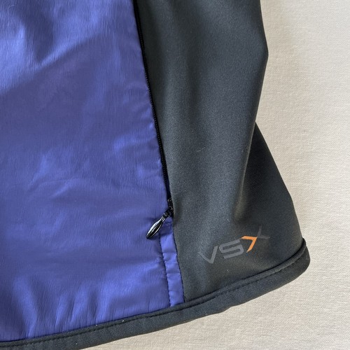 Victoria Secret VSX Sport Gr. S Full Zip Softshelljacke Ultraviolett Blau Glanz - Bild 4 von 10