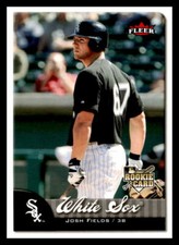 2007 Fleer #332 Josh Fields Chicago White Sox Baseball Card NM Free Shipping