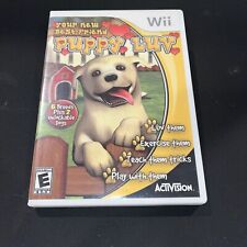 Puppy Luv WII Your New Best Friend with Manual 6 Breeds Plus 2 Unlockable Dogs!