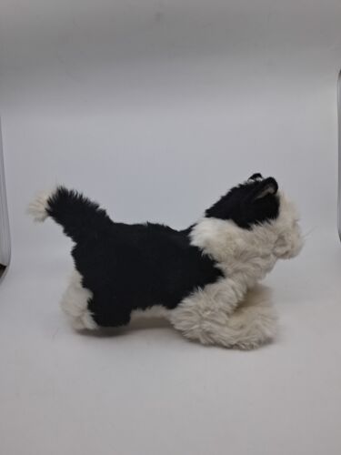 Vintage Avanti Applause 14 Zoll realistische schwarz-weiße Katze Plüsch Vintage 1989 ETIKETTEN - Bild 4 von 9