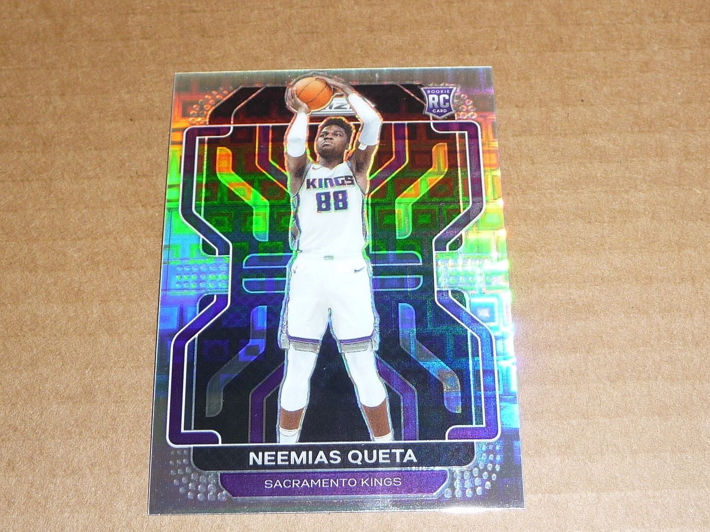 2021/22 Panini Prizm PREMIUM BOX SET PANDORA /150 NEEMIAS QUETA KINGS #316