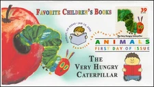 AO-3987-1, 2006, Favorite Children’s Book Animals, FDC, DCP, SC 3987, Very