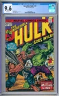 Incredible Hulk 179 CGC Graded 9.6 NM+ Marvel Comics 1974