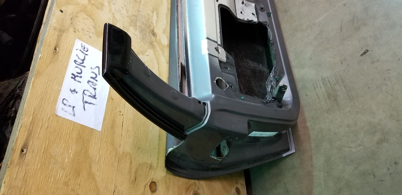 LAMBORGHINI MURCIELAGO LP640 ROADSTER DRIVER LEFT SIDE DOOR PANEL OEM 417831051