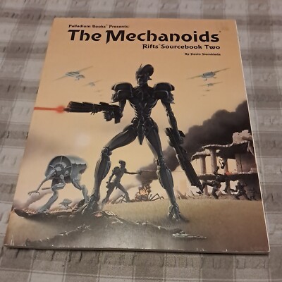 Die Mechanoiden Risse Quellenbuch Zwei Palladium Bücher von Kevin Siembieda