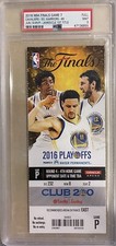 2016 NBA FINALS GAME 7 FULL TICKET STUB🔥LEBRON JAMES MVP🏆CAVS 1ST TITLE🔥PSA 9
