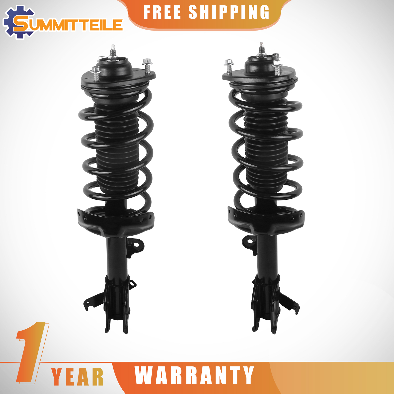 2PCS Front Complete Struts Assembly For 20082010 Honda Odyssey V6 3.5L