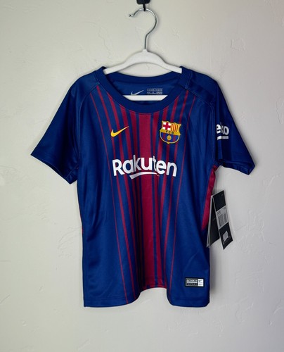 NWT Nike 17-18 Barcelona Home Youth Soccer Kit / Jersey - 24-36 Months - BC002