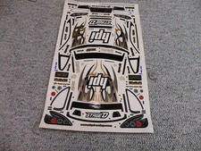 Stickers R/C radio Controlled HPI Racing #19530-001 Nissan Silvia 16" x 9"