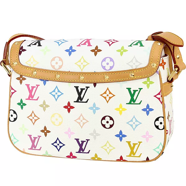 Authenticated used Louis Vuitton Louis Vuitton Shoulder Bag M92661 Monogram Canvas Multicolor Sologne, Adult Unisex, Size: (HxWxD): 19cm x 25cm x 8cm