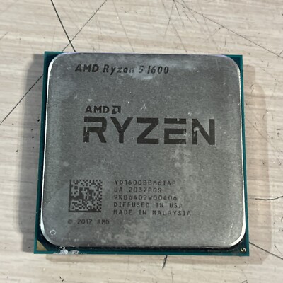AMD YD1600BBM6IAE RYZEN 5 1600 AM4 HEXA-CORE 3.2GHZ GAMING PROCESSOR