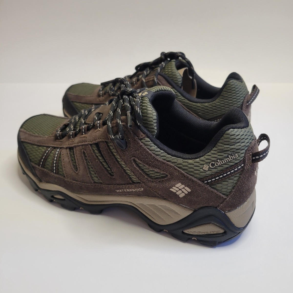 Chaussures De Randonnée Columbia Charter Oak - Imperméables, Taille 9 US, Marron Et Vert, Neuf Avec Boîte