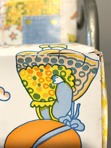 Sedia a sedere rialzo vintage in vinile con metallo patchwork denim - Foto 6 di 18