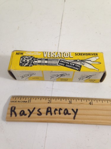 Mr Goodwrench Vintage Shelton Versatool Screwdriver Advertising Promo